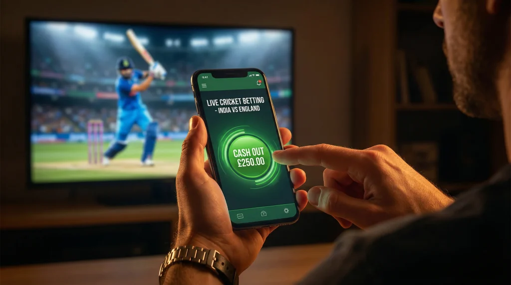 Cash out cricket scommesse