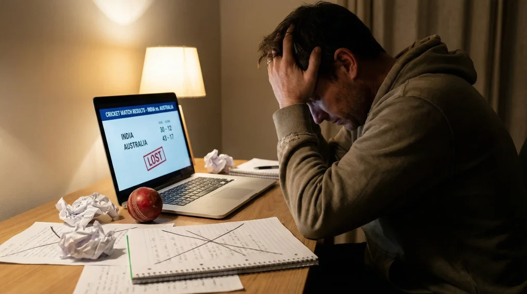 Errori comuni scommesse cricket