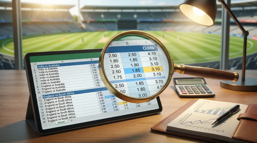 Value betting cricket quote